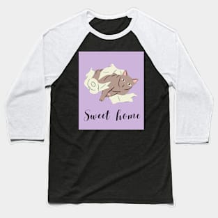 Cat sweet home Baseball T-Shirt